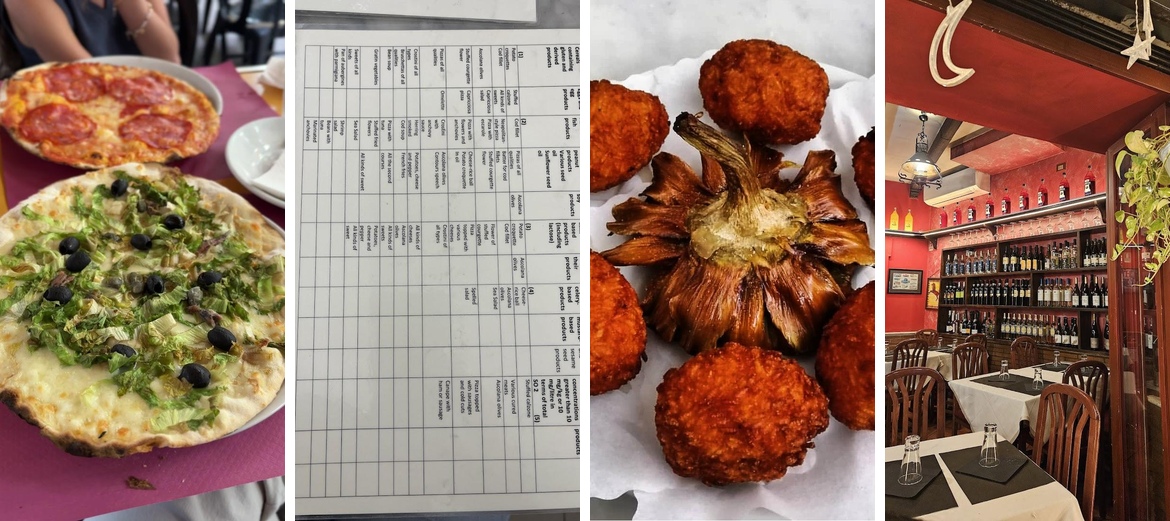 Ai Marmi Menu